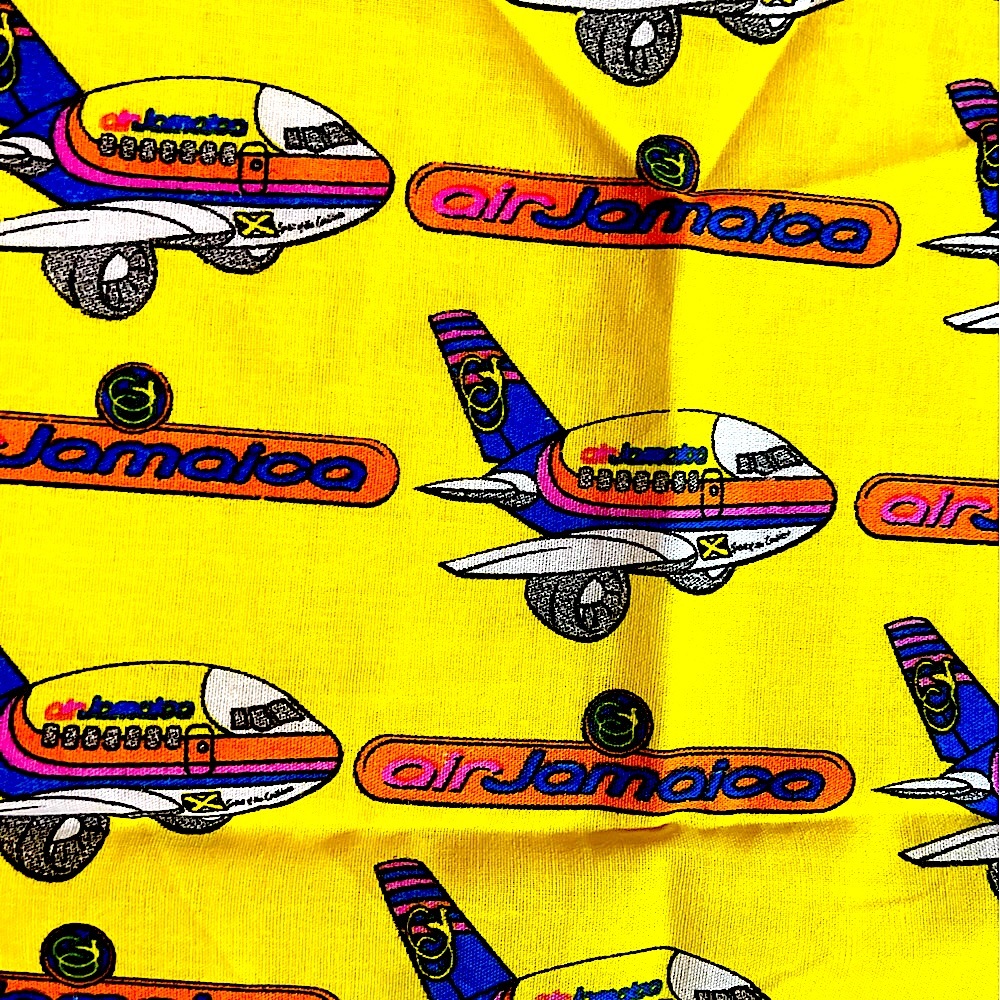Air Jamaica Set of Four Napkins - New without Tags